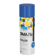 Эмаль аэрозольная универсальная, Лакра Color, синий